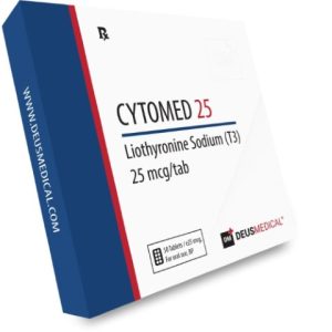 T3 Deus Medical Cytomed 25 Liothyronine Sodium
