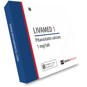 Pitavastatin Calcium Deus Medical Livamed 1