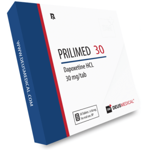 Dapoxetine HCL Deus Medical Prilmed 30